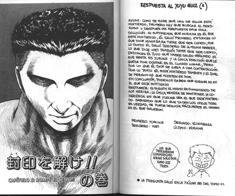 Read Yu Yu Hakusho ES Manga Online