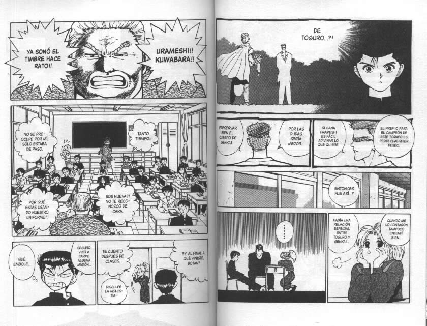 Read Yu Yu Hakusho ES Manga Online