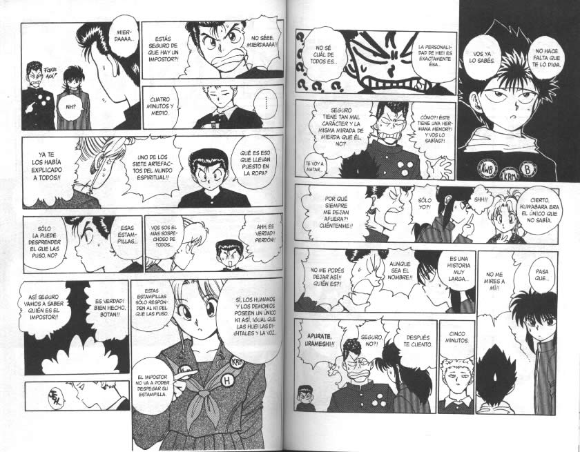 Read Yu Yu Hakusho ES Manga Online