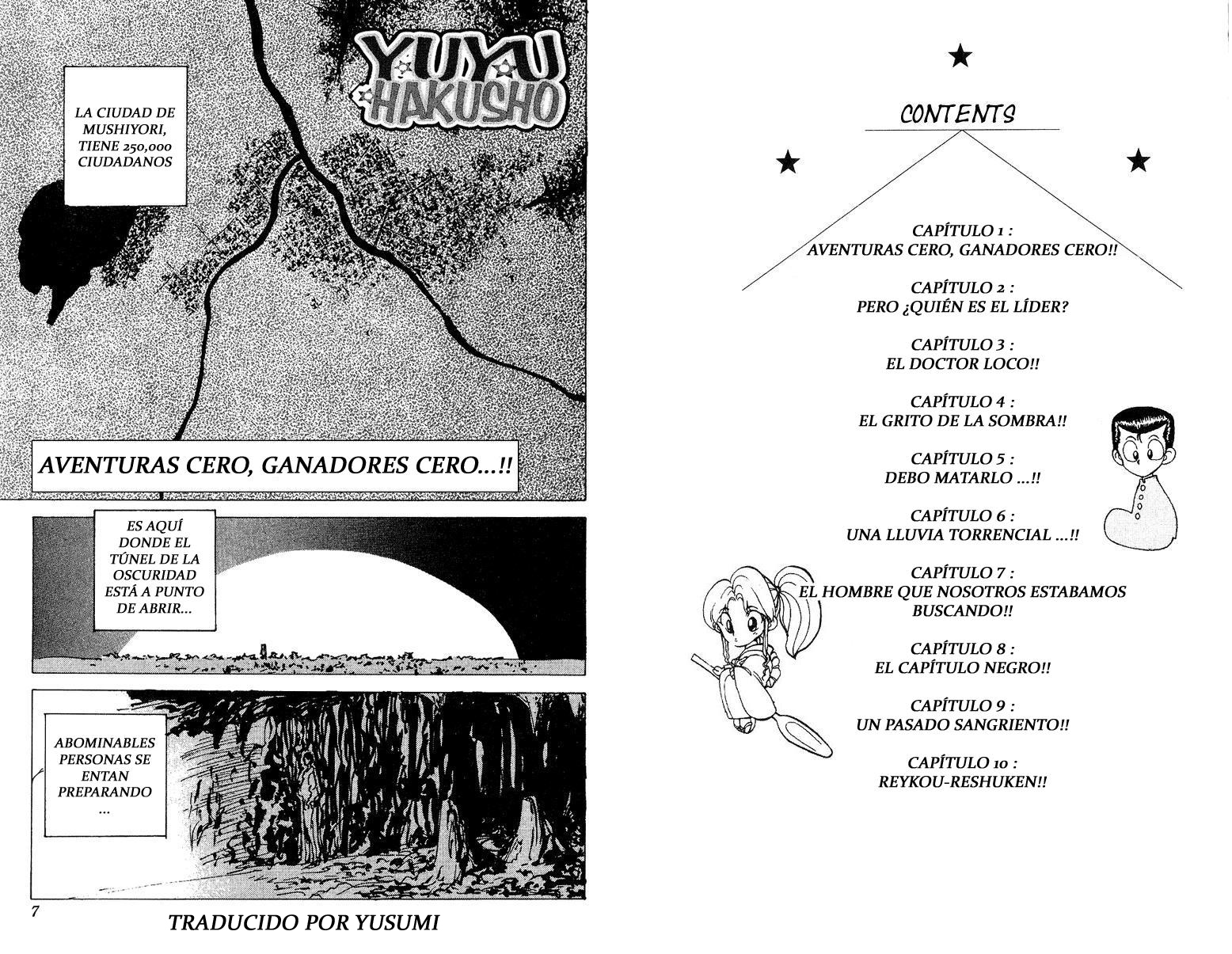 Read Yu Yu Hakusho ES Manga Online