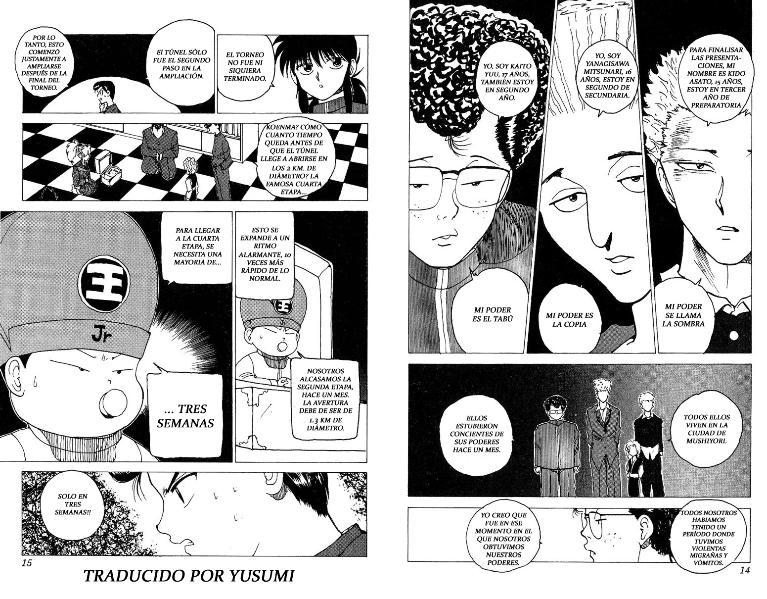 Read Yu Yu Hakusho ES Manga Online