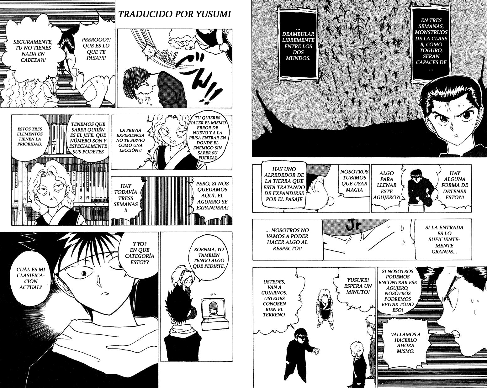 Read Yu Yu Hakusho ES Manga Online