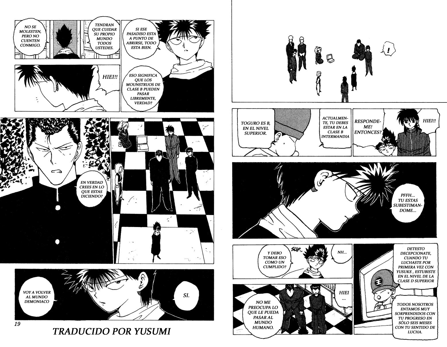 Read Yu Yu Hakusho ES Manga Online