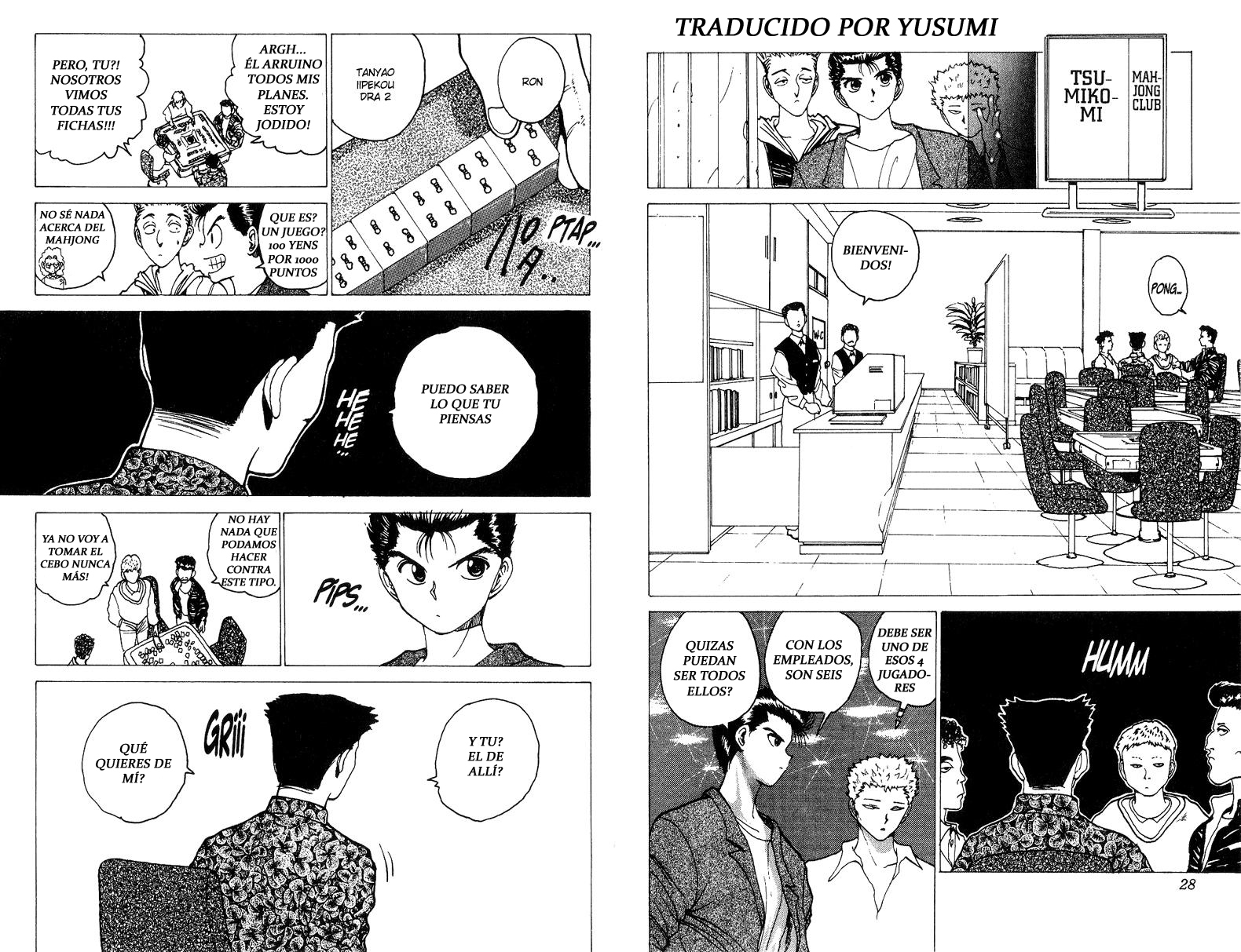 Read Yu Yu Hakusho ES Manga Online