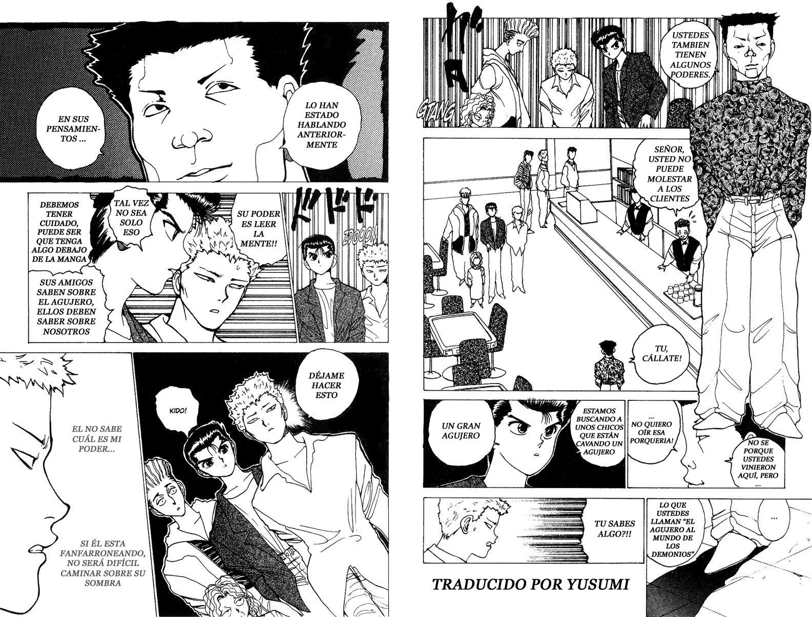 Read Yu Yu Hakusho ES Manga Online