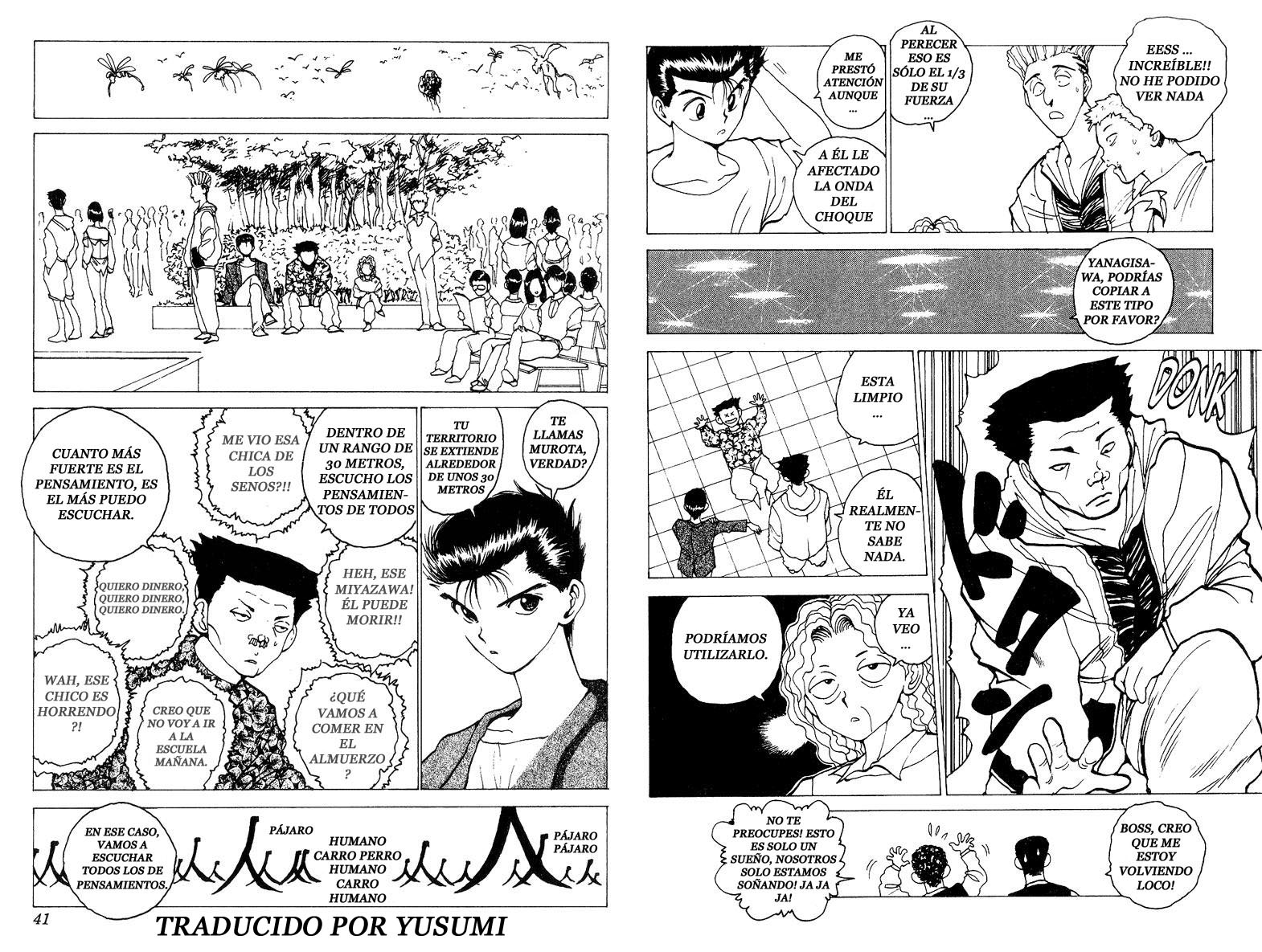 Read Yu Yu Hakusho ES Manga Online