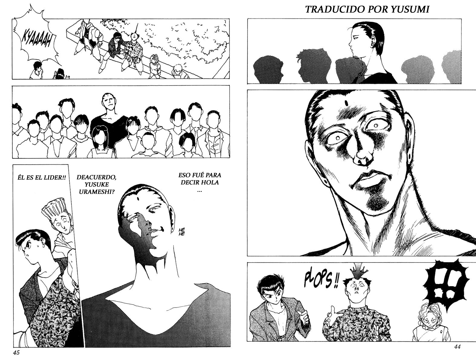 Read Yu Yu Hakusho ES Manga Online