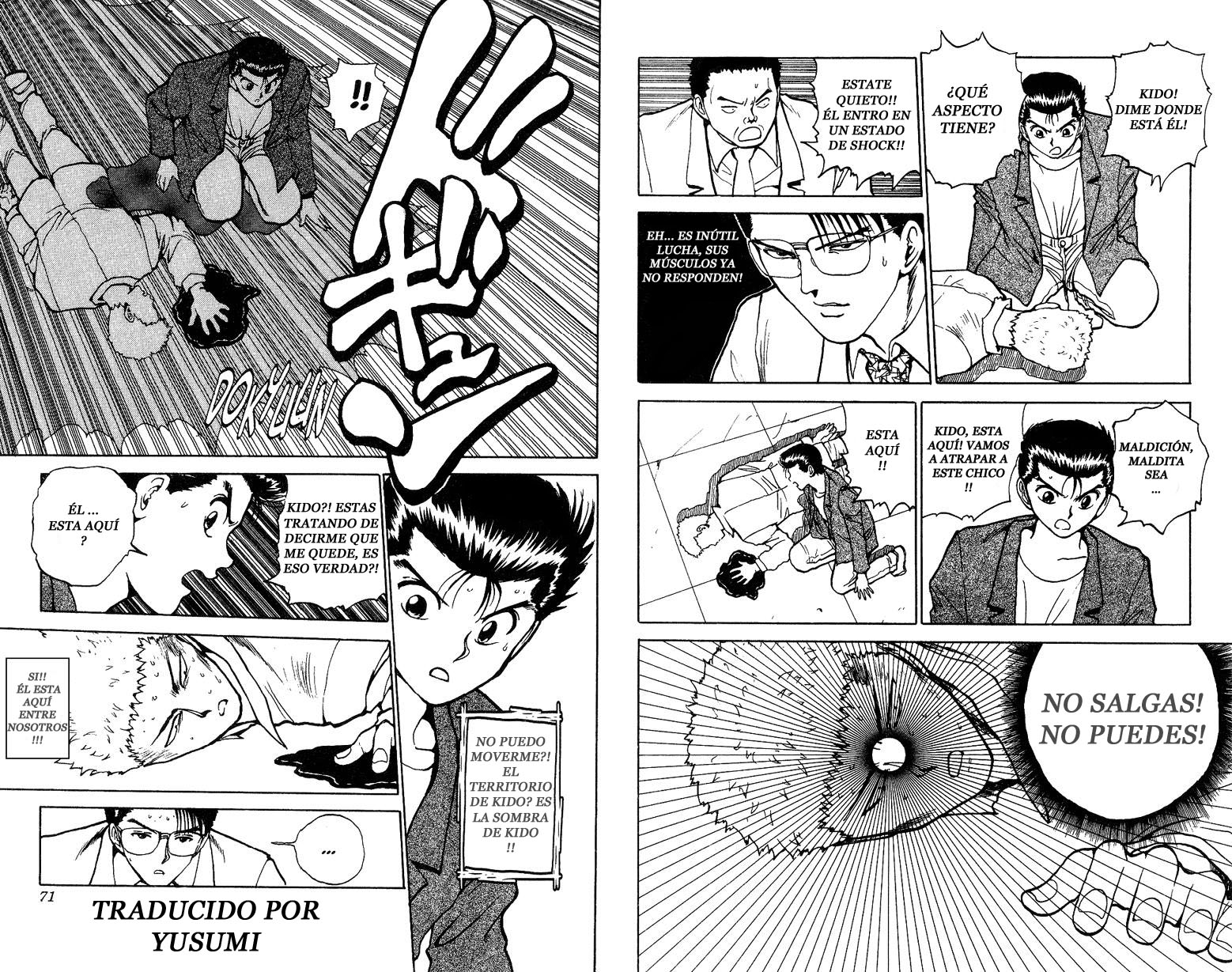 Read Yu Yu Hakusho ES Manga Online
