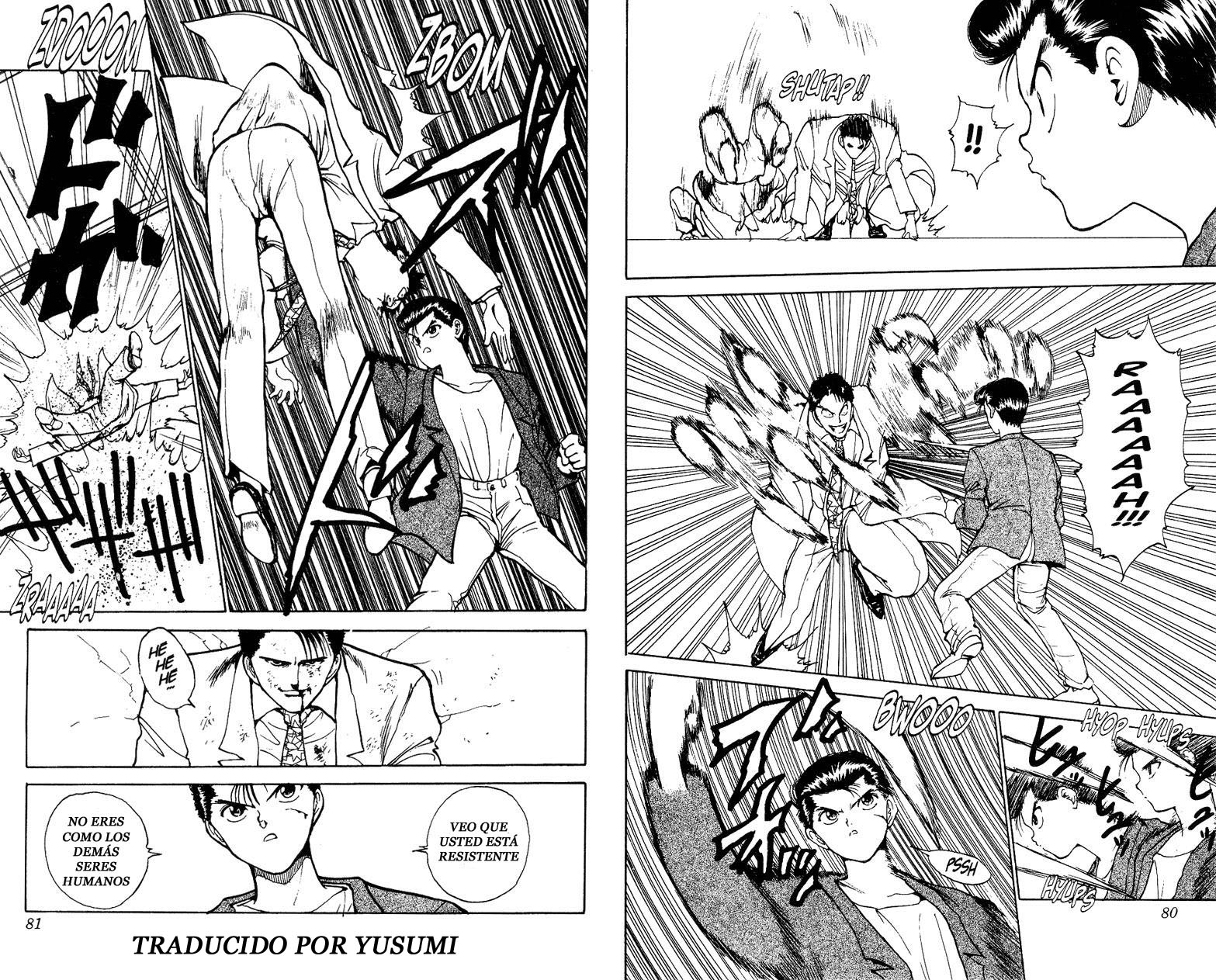 Read Yu Yu Hakusho ES Manga Online