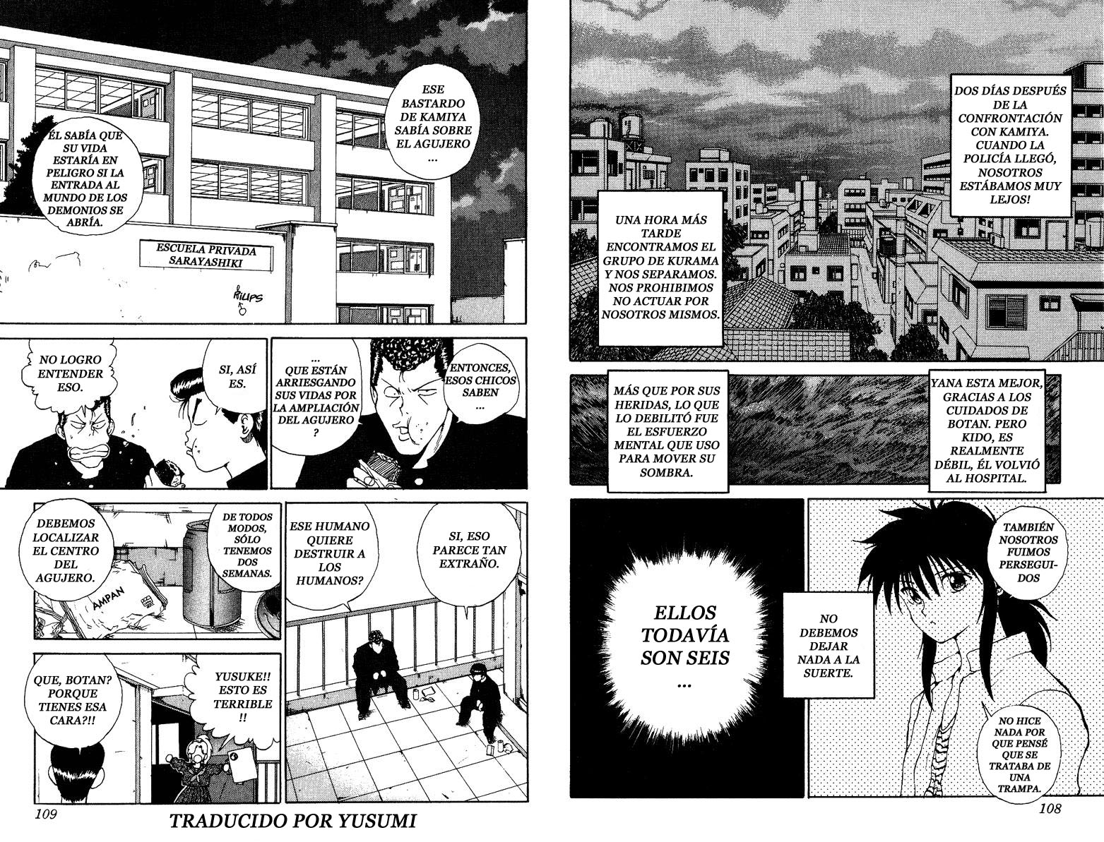 Read Yu Yu Hakusho ES Manga Online
