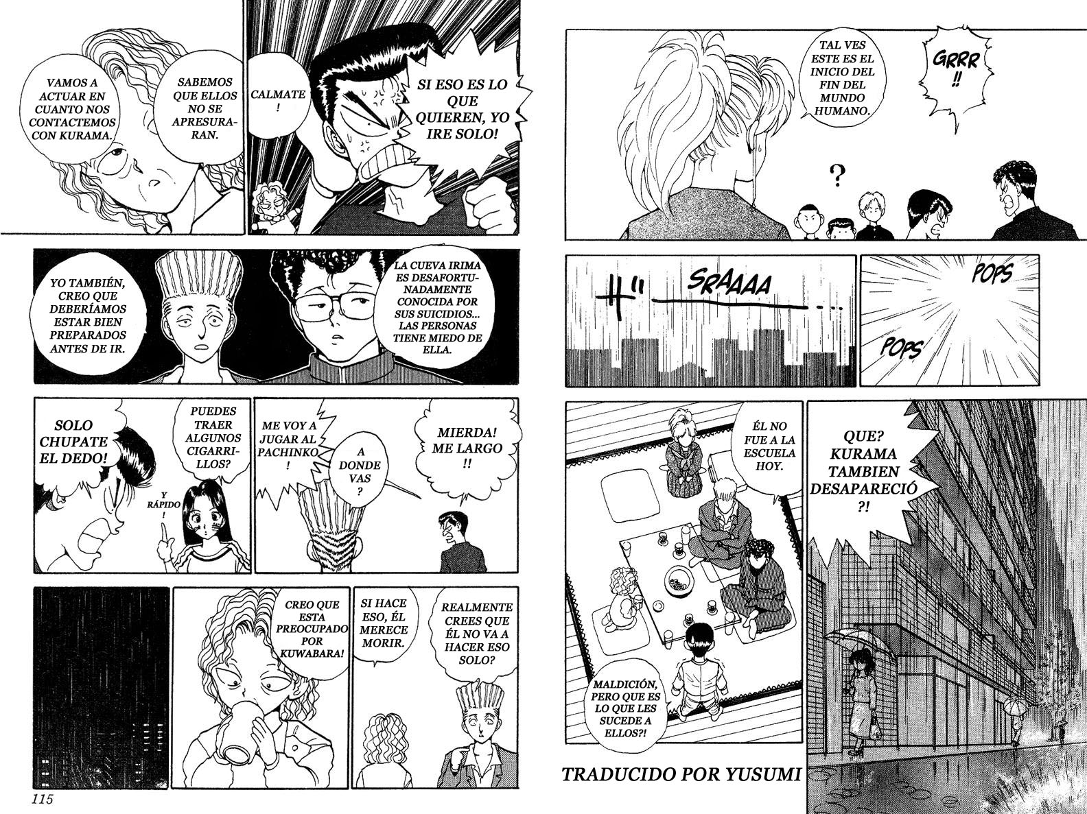 Read Yu Yu Hakusho ES Manga Online