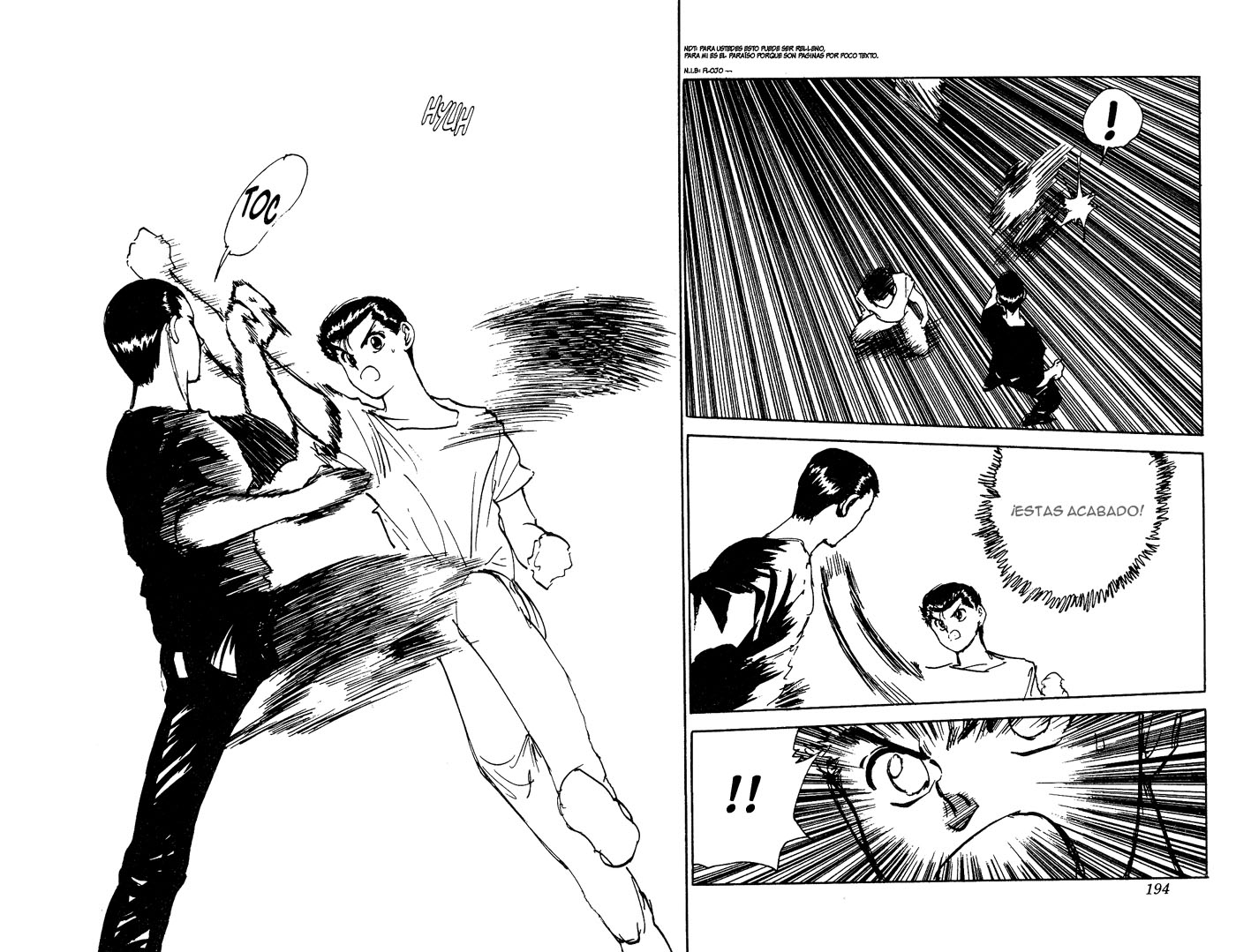 Read Yu Yu Hakusho ES Manga Online