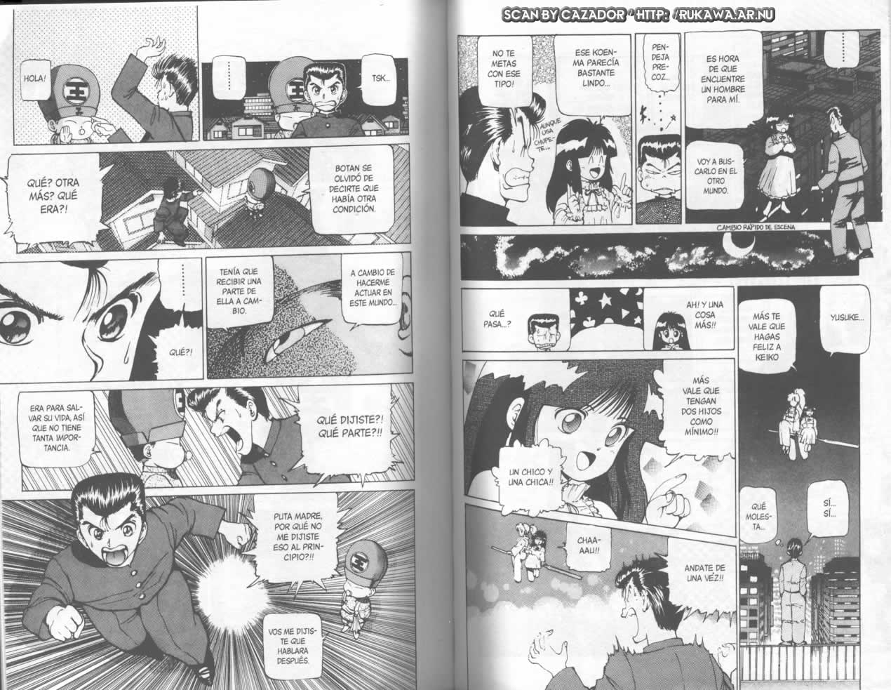 Read Yu Yu Hakusho ES Manga Online