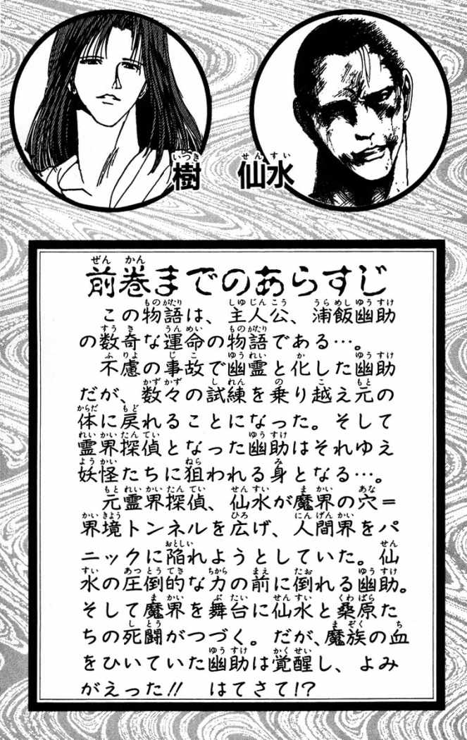 Read Yu Yu Hakusho ES Manga Online