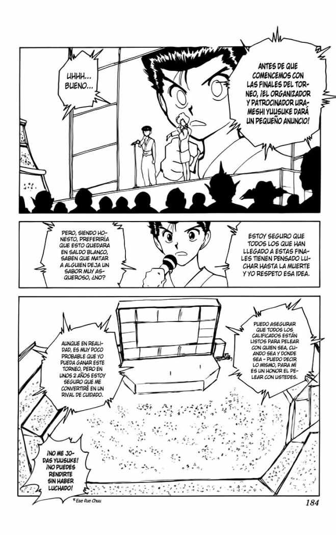 Read Yu Yu Hakusho ES Manga Online