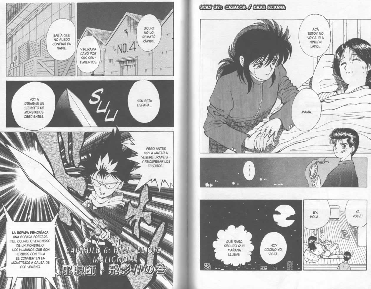 Read Yu Yu Hakusho ES Manga Online