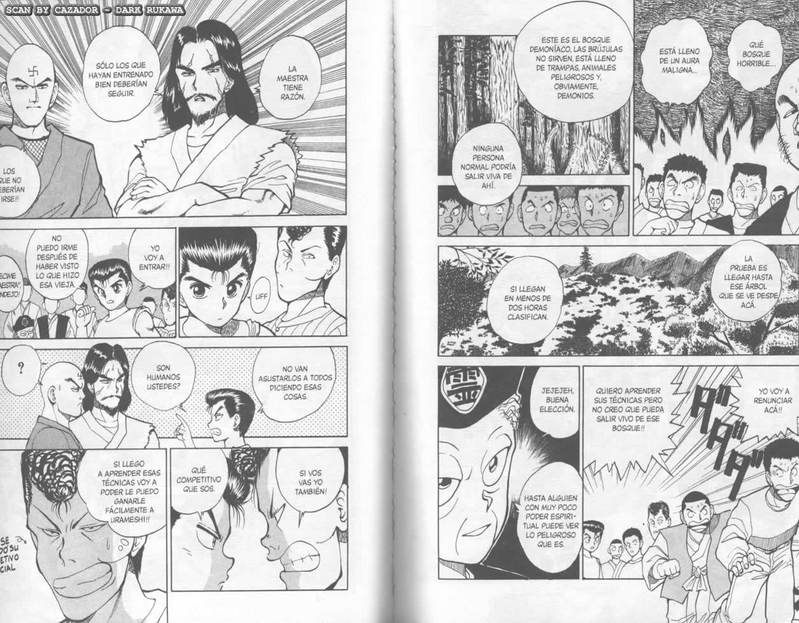 Read Yu Yu Hakusho ES Manga Online