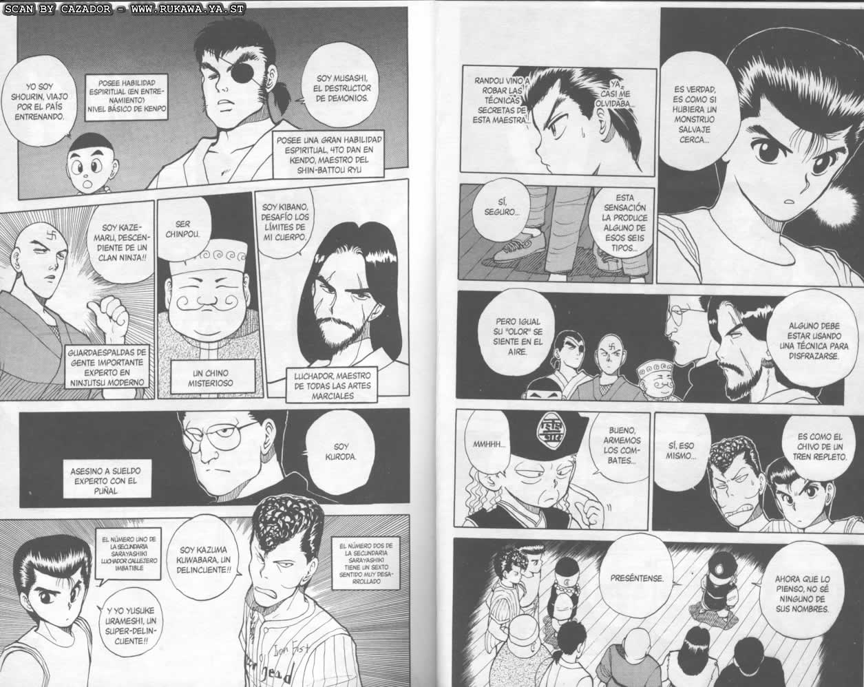 Read Yu Yu Hakusho ES Manga Online