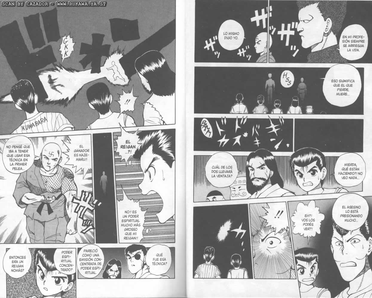 Read Yu Yu Hakusho ES Manga Online