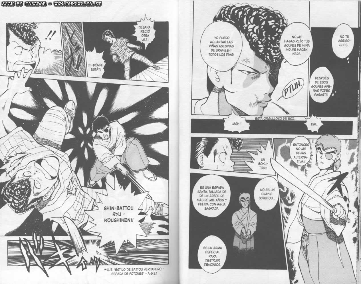 Read Yu Yu Hakusho ES Manga Online
