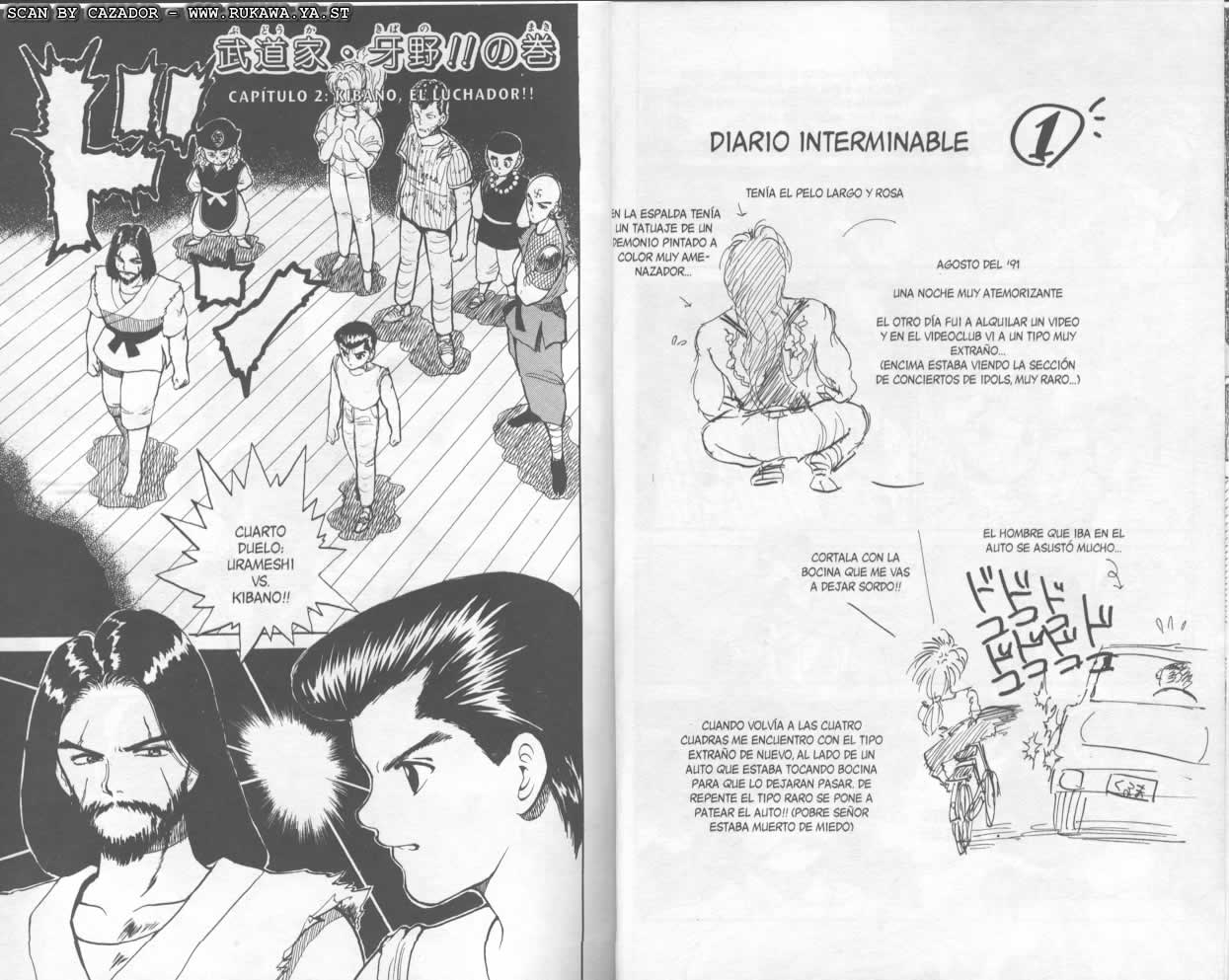 Read Yu Yu Hakusho ES Manga Online