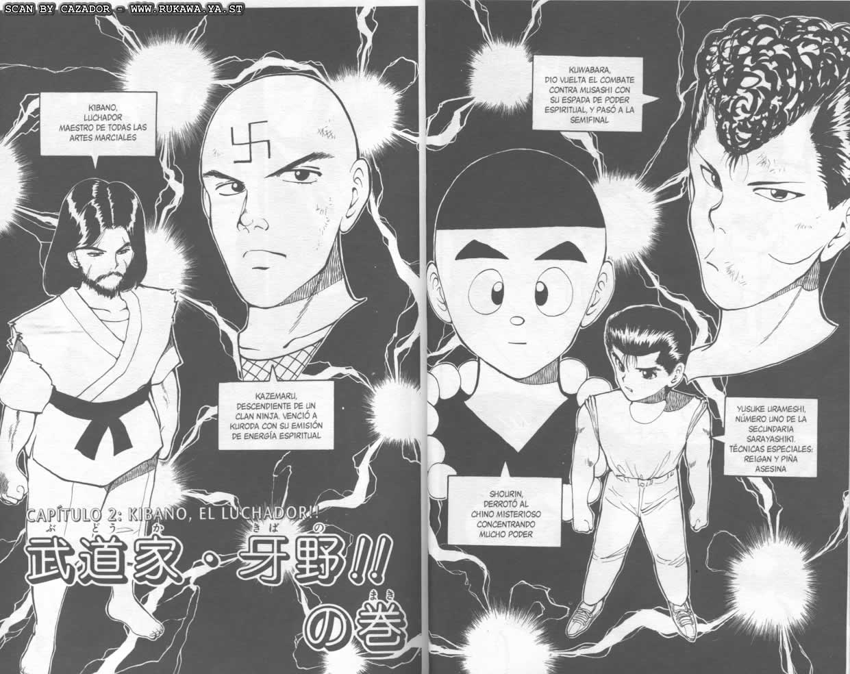 Read Yu Yu Hakusho ES Manga Online