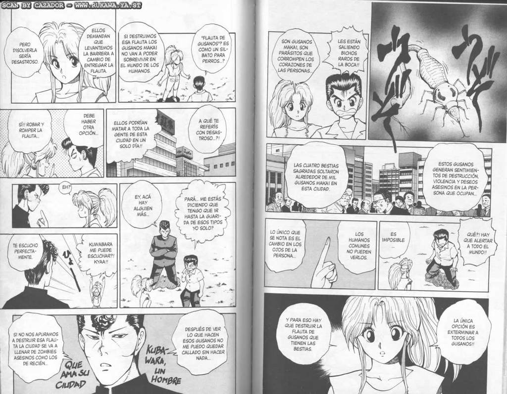 Read Yu Yu Hakusho ES Manga Online