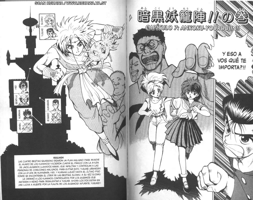 Read Yu Yu Hakusho ES Manga Online