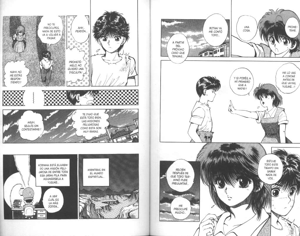 Read Yu Yu Hakusho ES Manga Online