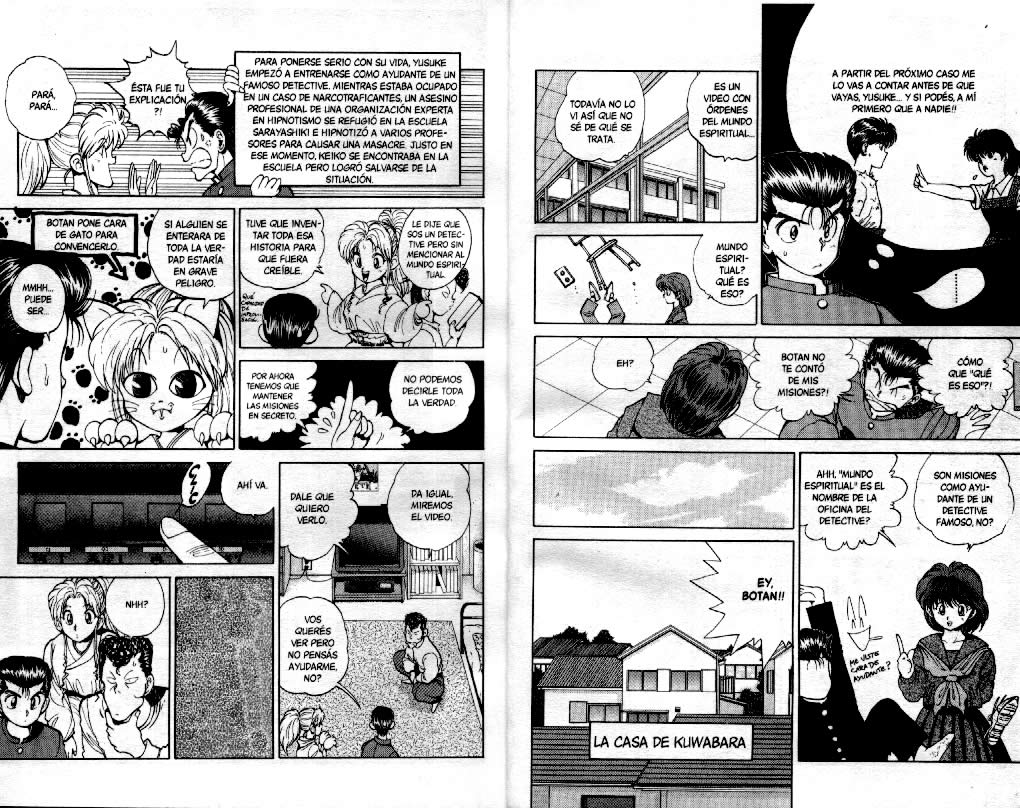 Read Yu Yu Hakusho ES Manga Online