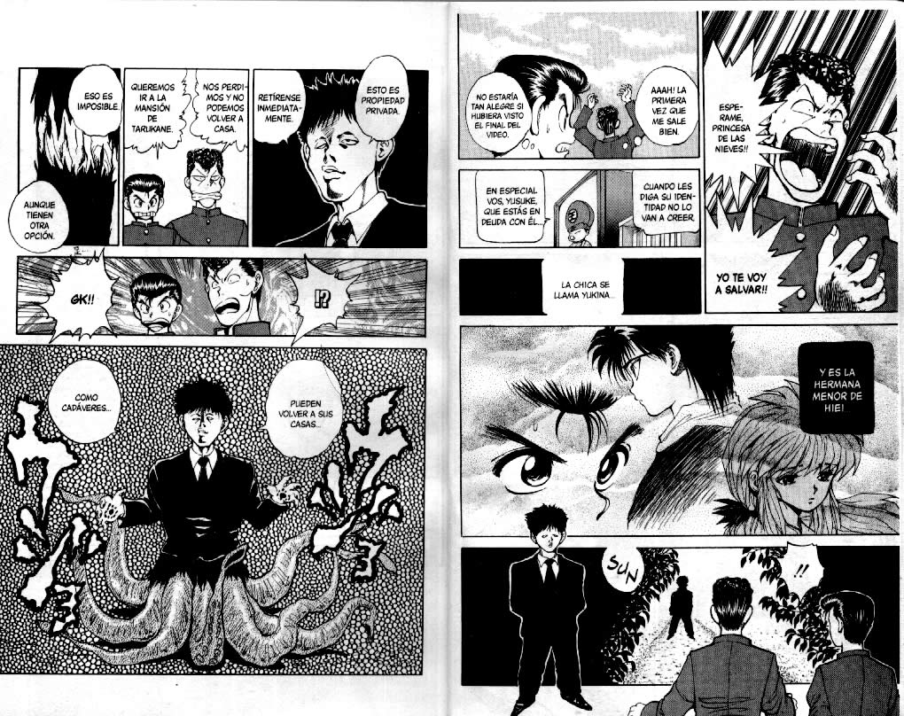 Read Yu Yu Hakusho ES Manga Online