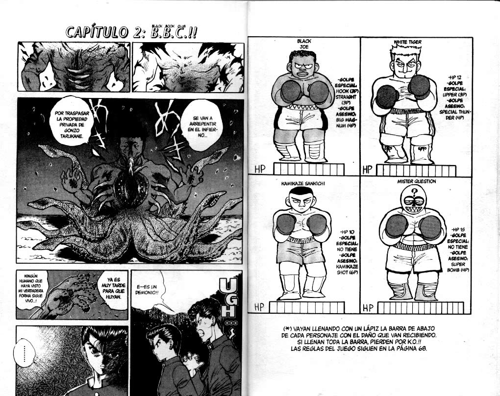 Read Yu Yu Hakusho ES Manga Online