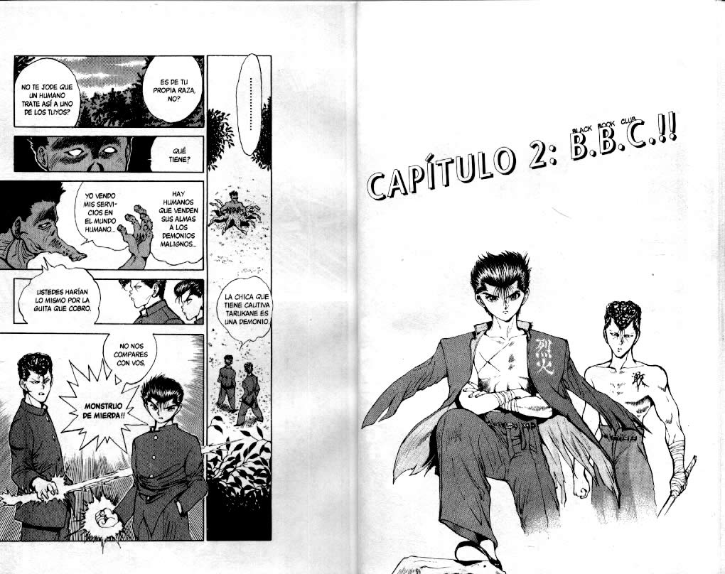 Read Yu Yu Hakusho ES Manga Online