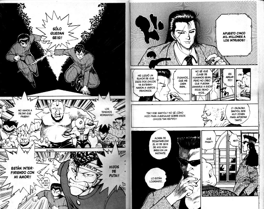 Read Yu Yu Hakusho ES Manga Online