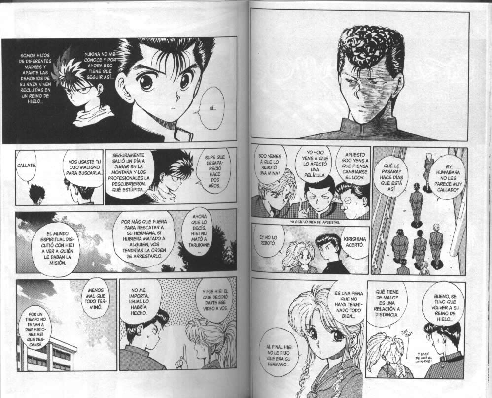 Read Yu Yu Hakusho ES Manga Online