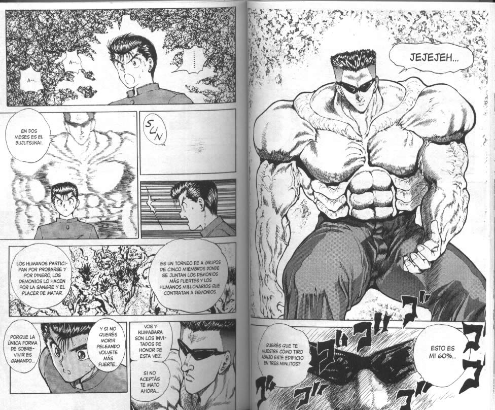 Read Yu Yu Hakusho ES Manga Online