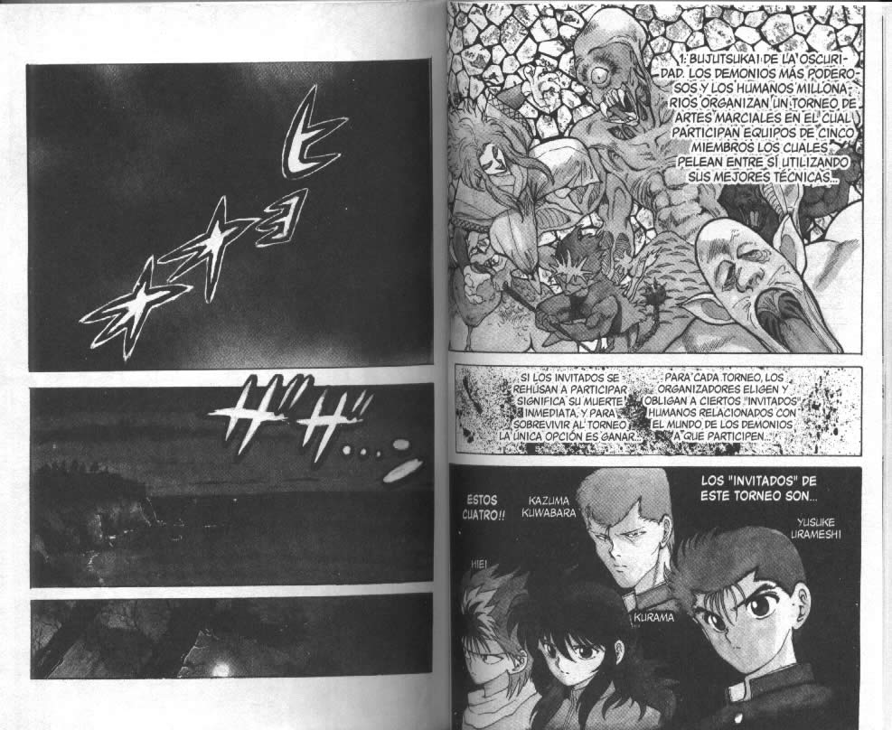 Read Yu Yu Hakusho ES Manga Online