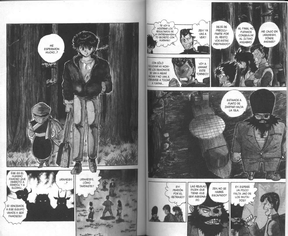 Read Yu Yu Hakusho ES Manga Online