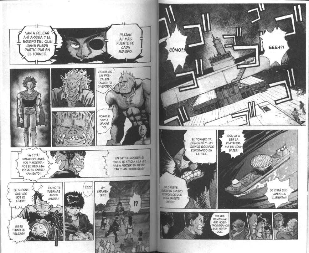 Read Yu Yu Hakusho ES Manga Online