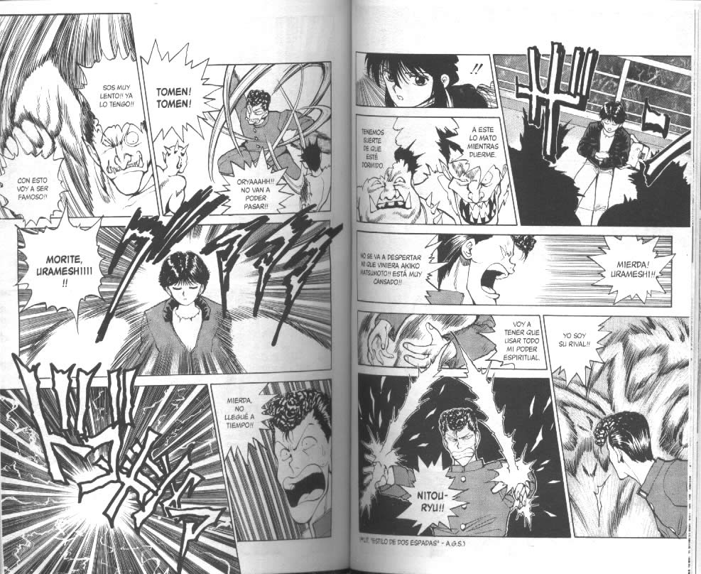 Read Yu Yu Hakusho ES Manga Online
