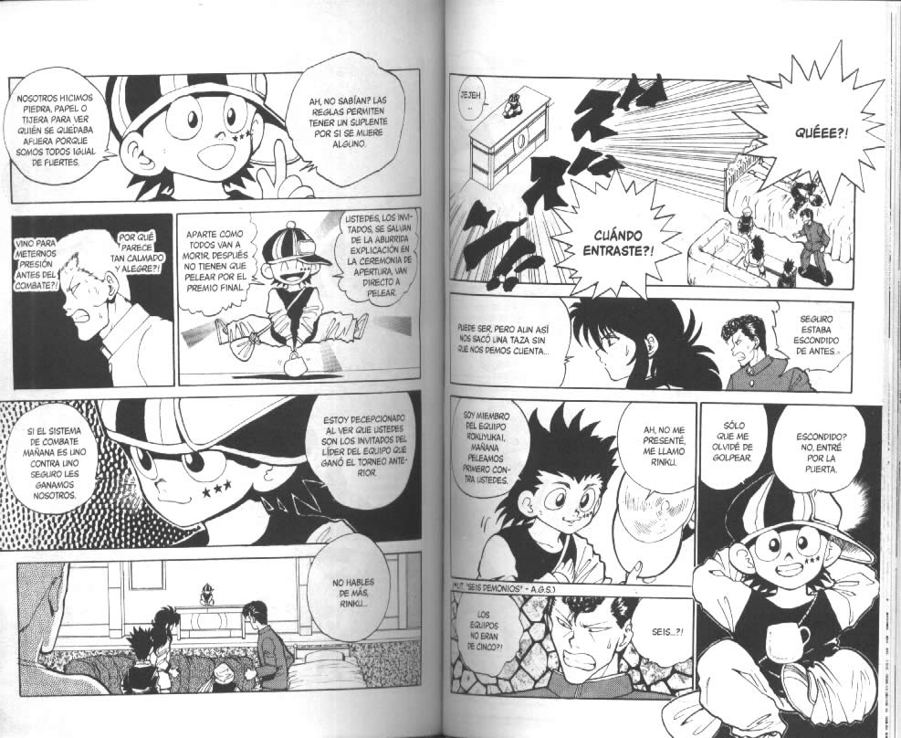 Read Yu Yu Hakusho ES Manga Online