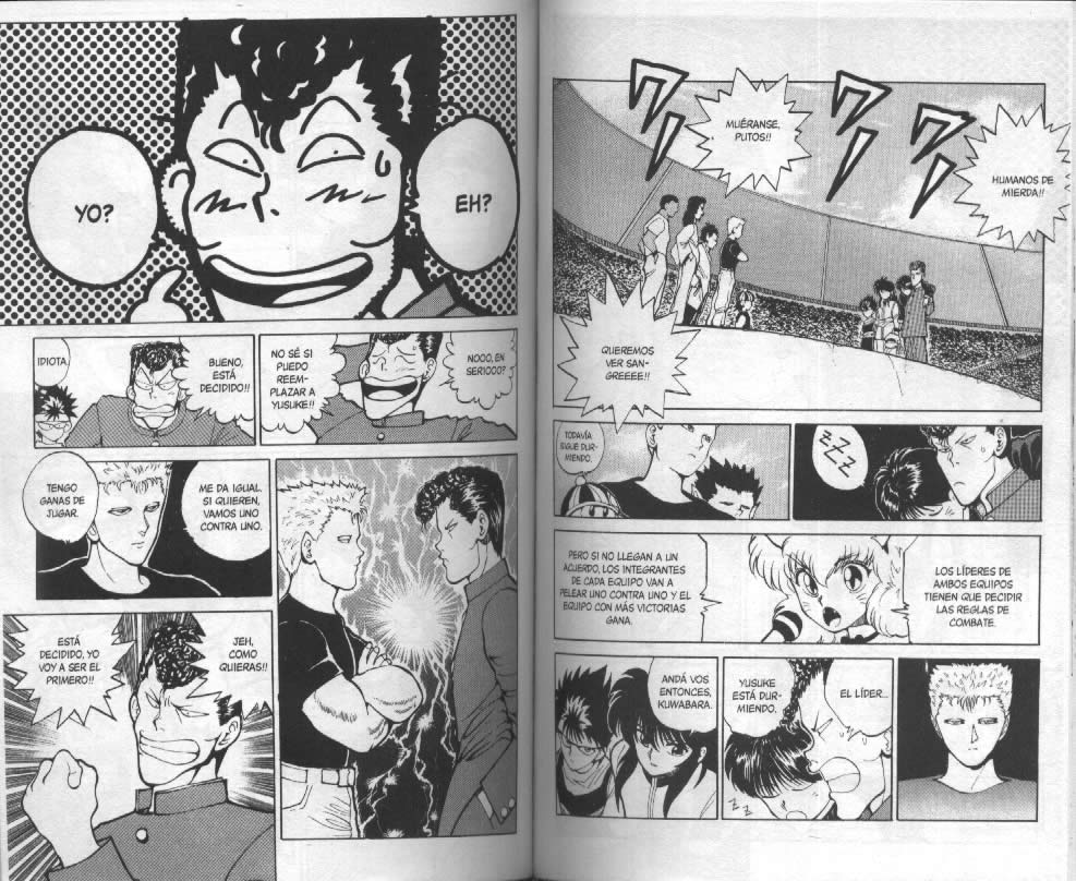 Read Yu Yu Hakusho ES Manga Online