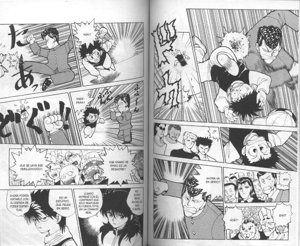 Read Yu Yu Hakusho ES Manga Online