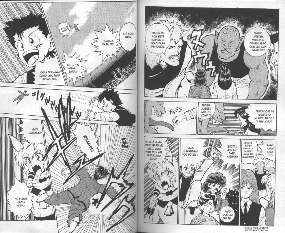 Read Yu Yu Hakusho ES Manga Online