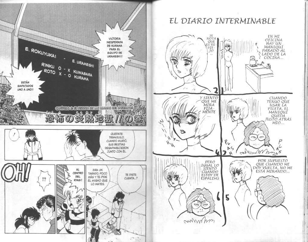Read Yu Yu Hakusho ES Manga Online