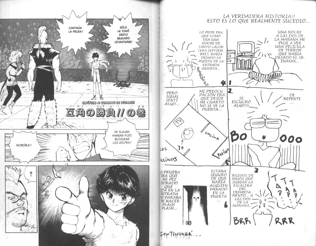 Read Yu Yu Hakusho ES Manga Online