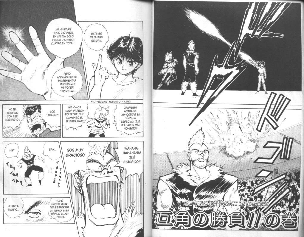 Read Yu Yu Hakusho ES Manga Online