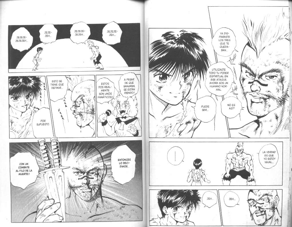 Read Yu Yu Hakusho ES Manga Online