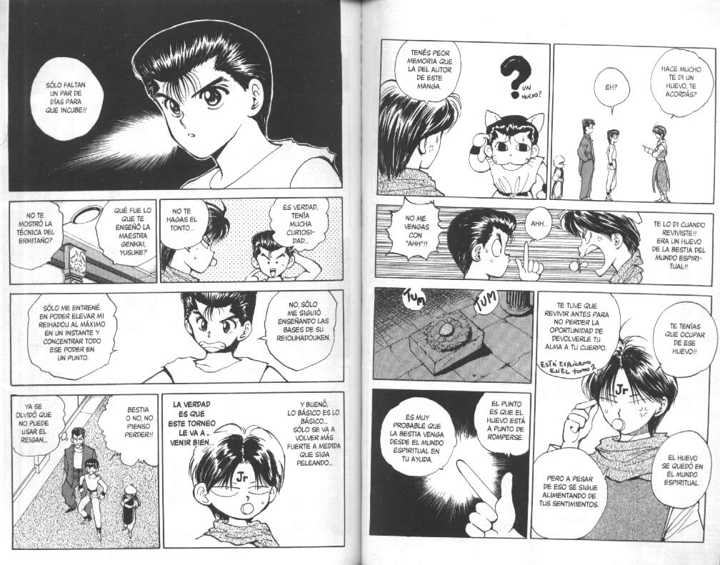 Read Yu Yu Hakusho ES Manga Online