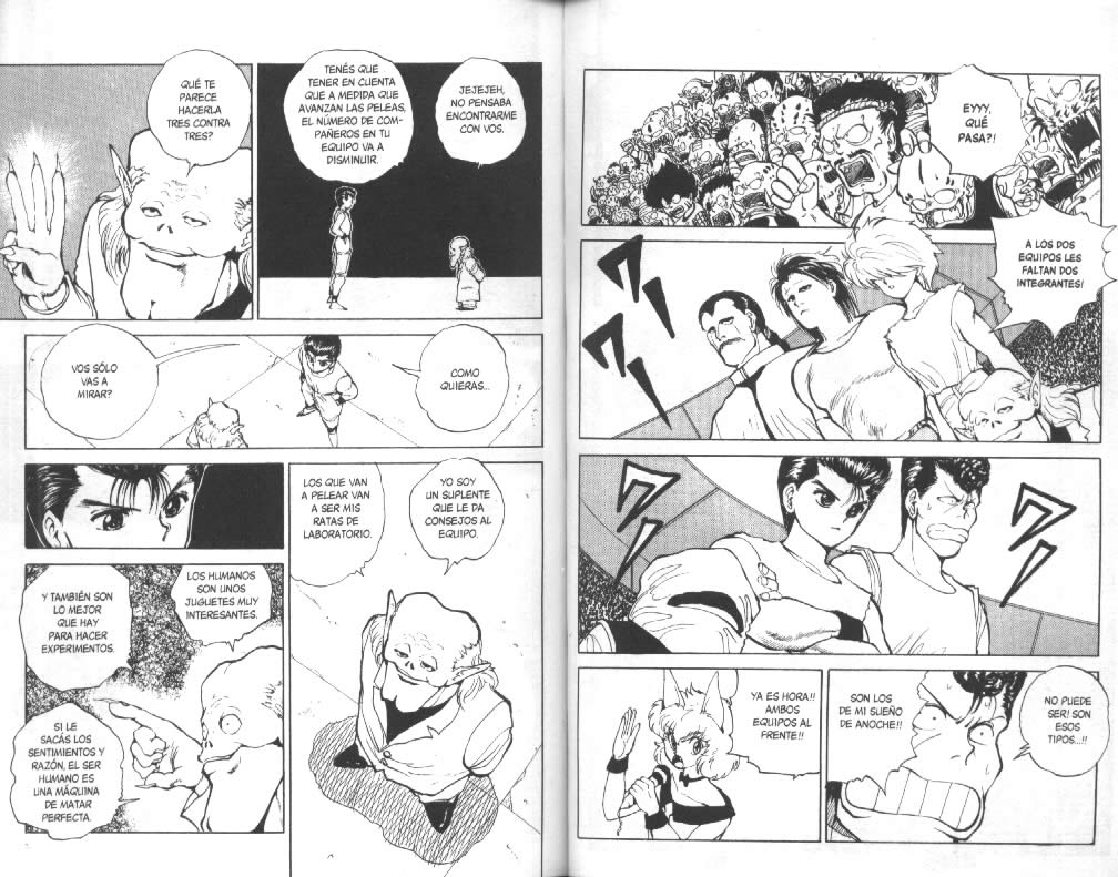 Read Yu Yu Hakusho ES Manga Online